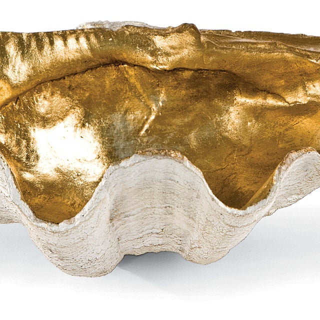 Regina Andrew Golden Clam Bowl, Small For Sale - Image 4 of 5