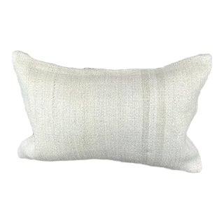 16 x 24 Hemp Pillow Turkish Cushion Natural White Pillow Cushion Cover For Sale