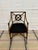 1980s Vintage Alleged McGuire Rattan 'Target Back' Armchair For Sale - Image 5 of 9