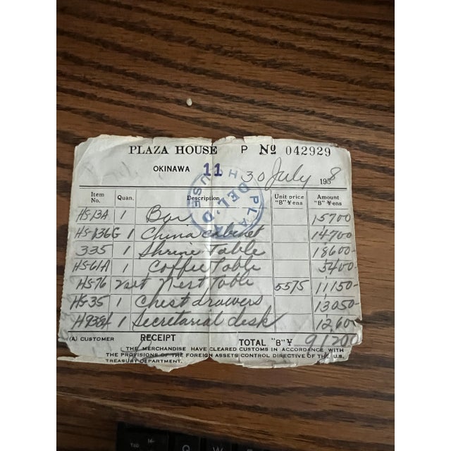 1950s 1950s George Zee & Co. Coffee Table For Sale - Image 5 of 5