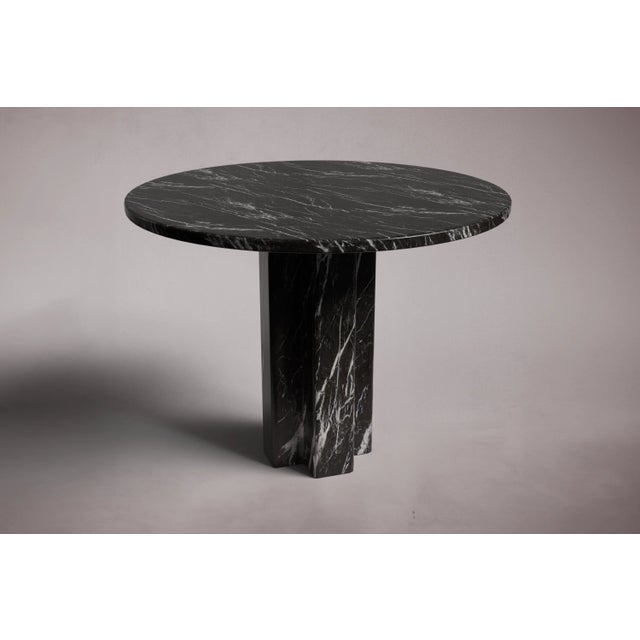 Crafted and hand-finished from Alexander Black Marble. Alexander Black Marble can be honed and polished for a matte finish...