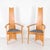 Vintage Japanese Armchairs, 1992, Set of 2 For Sale - Image 11 of 17