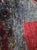 Blue Hand-Knotted Red and Blue Wool Kashkuli Sherkat Rug, 1970s For Sale - Image 8 of 10