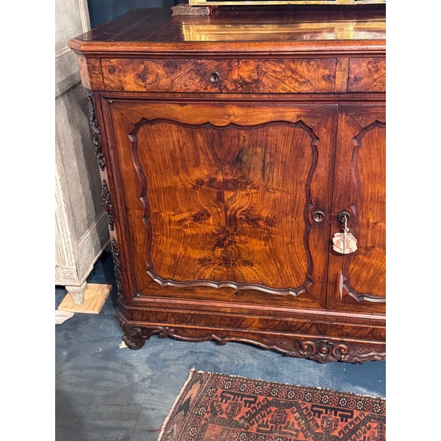 Traditional 19th C. French Walnut Buffets For Sale - Image 3 of 7
