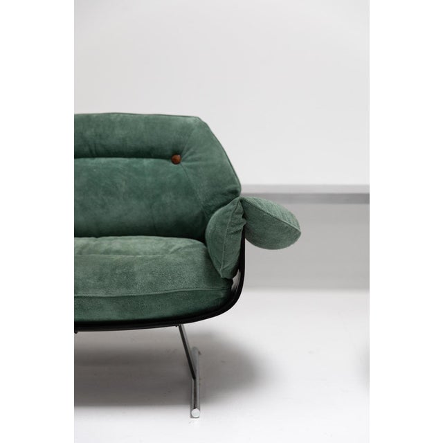1950s Set of Presidencial Lounge Chairs by Jorge Zalszupin, 1959, Set of 2 For Sale - Image 5 of 9