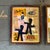 Set of two contemporary hands across America collages by Wayne Cunningham. Each measure 7.75x9.75 framed. Check out my...
