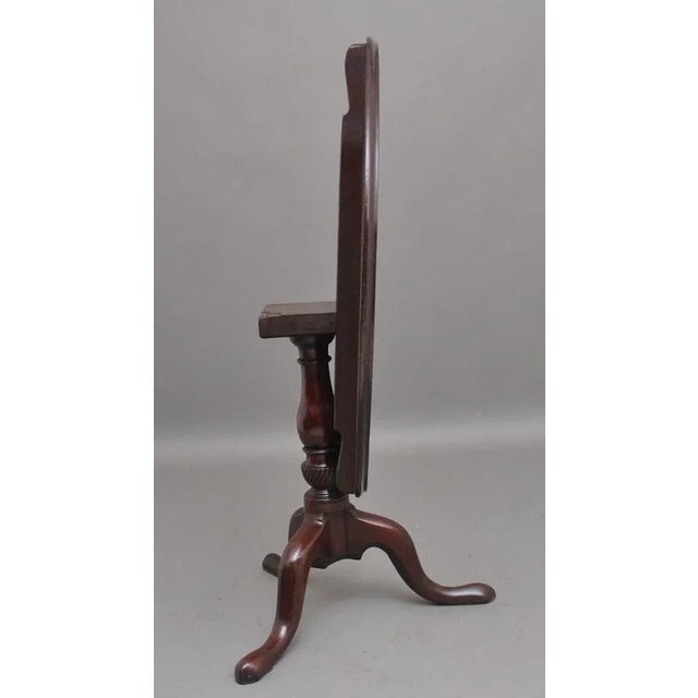 Mahogany Tripod Side Table, 1770 For Sale - Image 6 of 9