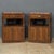 20th Century Italian Kingwood & Marble Bedside Cabinets, 1950s, Set of 2 For Sale - Image 4 of 18