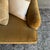 Modern English Sofa in a Caramel Mustard Faux Velvet Mohair With Down Cushion For Sale - Image 9 of 10