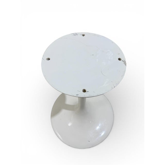 Vintage Saarinen Style Marble Top Tulip Table For Sale - Image 12 of 15