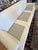 Ivory 1960s Grand Scale Formal Sofa Hollywood Regency Damask Fabric For Sale - Image 8 of 12