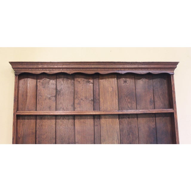 Circa 1860-80 English Queen Anne Style Oak Dresser For Sale - Image 16 of 16