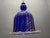 Murano Cobalt Blue Glass Pendant Light, Italy, 1980s For Sale - Image 10 of 13