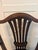 Antique Victorian Hepplewhite Mahogany Shield Back Dining Chairs with Carvers in Tan Leather, 1890, Set of 8 For Sale - Image 17 of 18