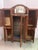 Art Deco Dining Room Set in Finely Carved Walnut, Set of 9 For Sale - Image 6 of 18