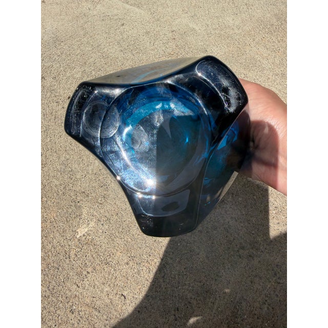 Viking Glass Company Viking Glass Tripod Ashtray For Sale - Image 4 of 4
