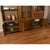 Brown Bernhardt 3 Piece Modular Asian Bookcase Wall Unit With China Cabinet For Sale - Image 8 of 12