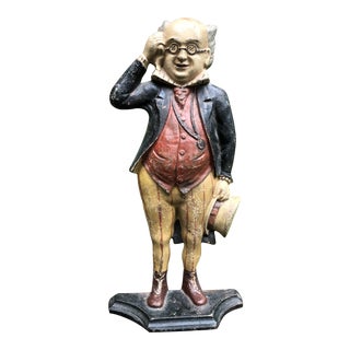 Mr. Pickwick Cast Iron Doorstop For Sale