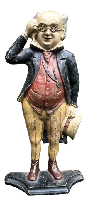 Mr. Pickwick Cast Iron Doorstop
