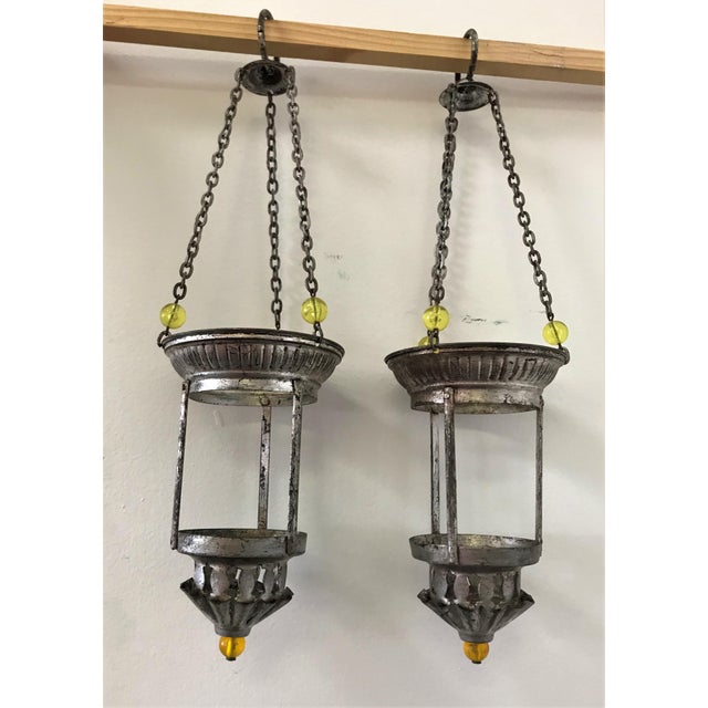 Moroccan Tea Light Lanterns a Pair Chairish