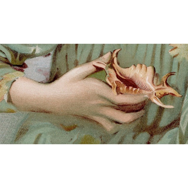 Lucien Hector Monod, La Voix des Sources, 1899, Original Lithograph For Sale - Image 4 of 10