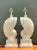 Vintage Plaster Shell Form Table Lamps - Pair For Sale - Image 4 of 12