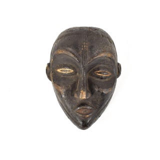 Early 20th Century Senufo Wood Mask Côte d'Ivoire For Sale