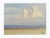 Sea 1989. Paper, watercolor, 15x20 cm Landscape with sea and clouds The watercolor painting depicts a serene seascape,...