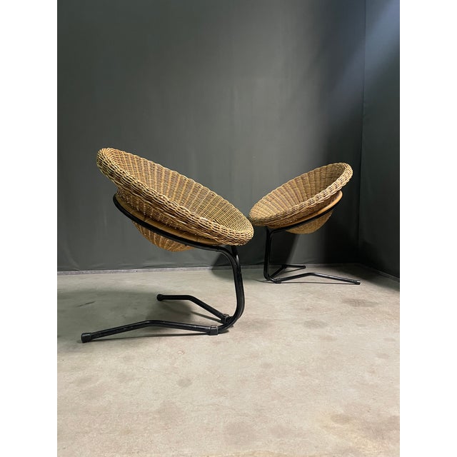 Lounge Chairs by J. H. Rohé for Rohé Noordwolde, 1960s, Set of 2 For Sale - Image 3 of 10