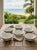 Vintage Anthropologie X Fern & Co. "The Palm Collection" Porcelain Small Bowls - Set of 6 For Sale - Image 9 of 10