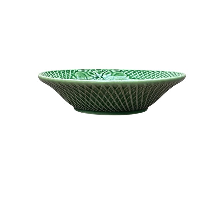 Ceramic Bordallo Pinheiro Bunny Rabbit Bowls Portugal Late 20th Century Set of 4 For Sale - Image 7 of 8