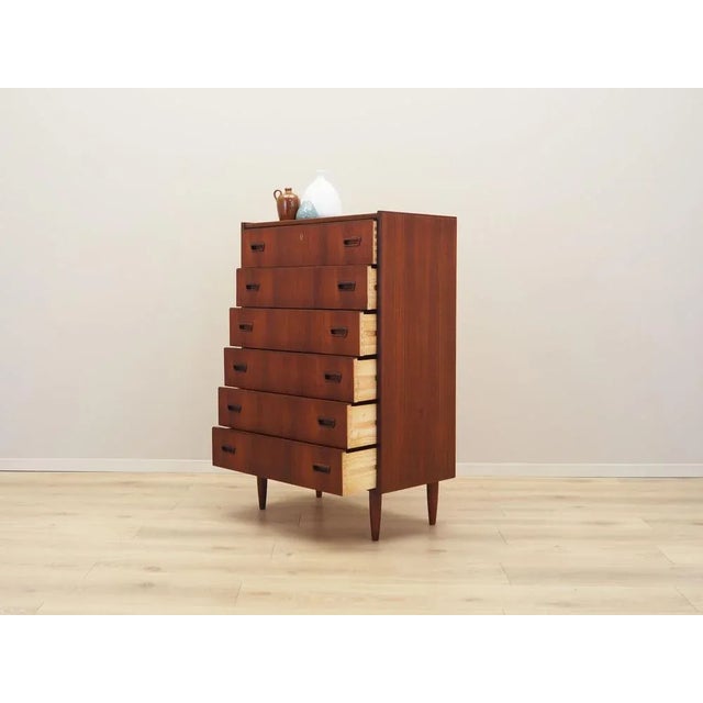 Vintage Danish Teak Chest of Drawers, 1970s For Sale - Image 4 of 12