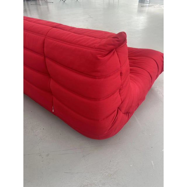 Togo Three-Seater Sofa by Michel Ducaroy for Ligne Roset For Sale - Image 15 of 18