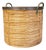 Italian Copper and Bamboo Planter, 1960s For Sale