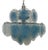 Disc Chandelier by Vistosi, 1970s For Sale