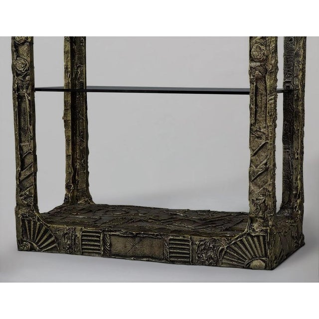 Adrian Pearsall Brutalist Étagère by Adrian Pearsall c. 1960 For Sale - Image 4 of 6