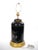 Pair of English Late 19th-Century Black Painted Tole Canister Table Lamps For Sale - Image 10 of 14
