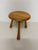 Traditional Scandinavian milking Stool in solid pine, designed by Ingvar Kamprad for Habitat, 1990s. This piece has an...