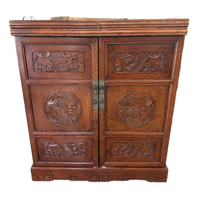 Mid 20th Century Chinese Bar Cabinet For Sale