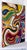 Heavily Textured Abstract Expressionist Composition in Oil on Canvas Bold, textured, abstract composition by California...