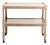 French Oak Bar Cart on Casters France 1950s For Sale