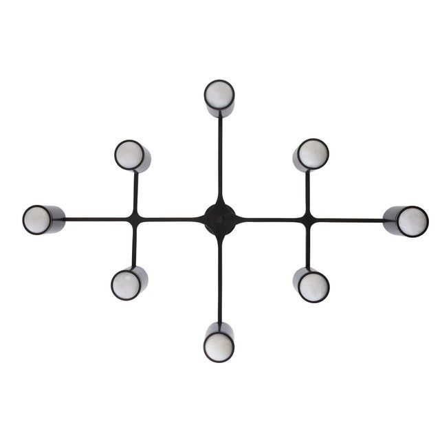 Arteriors Home Loryn Black Iron Flush Mount For Sale - Image 11 of 11