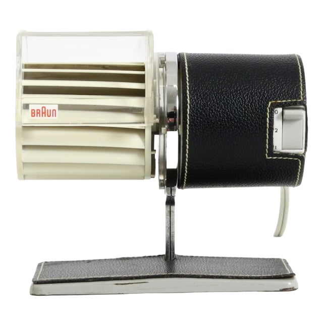 HL 1 Table Fan by Reinhold Weiss for Braun, 1960s For Sale