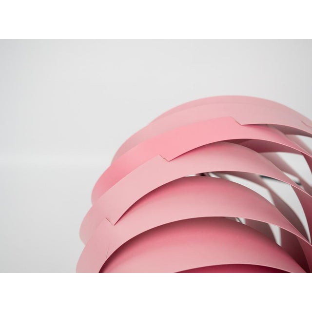 Vintage Danish Turbo Pendant Lamp by Louis Weisdorf for Lyfa, 1965 For Sale - Image 9 of 15