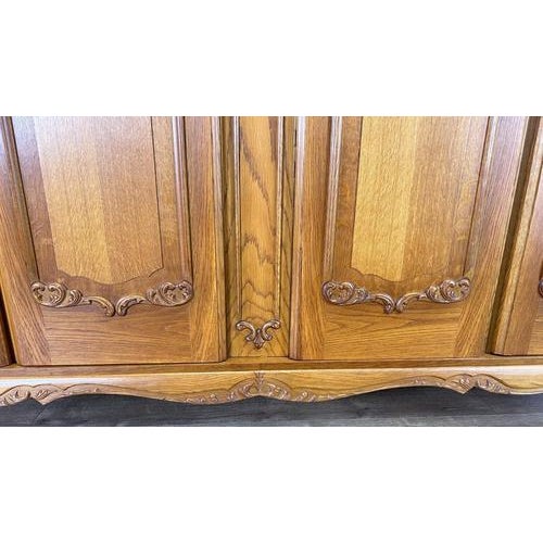 Vintage French Louis XVI Style Wardrobe For Sale - Image 6 of 10