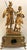 Antique French Alabaster Clock "La Walkyrie" by Ernest Rancoulet (1875-1915) For Sale - Image 9 of 10