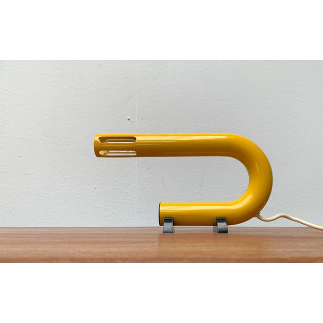 Mid-Century Italian Postmodern Space Age Model C 452 Table Lamps from Luci Italia, 1960s, Set of 2 For Sale - Image 9 of 18