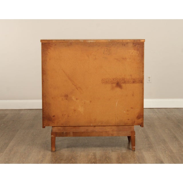 United Furniture Mid Century Modern Walnut High Chest For Sale - Image 15 of 18