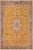 Shabby Chic Vintage 1990's Orange/Blue Wool Rug - 9'11'' X 12'6'' For Sale - Image 10 of 10