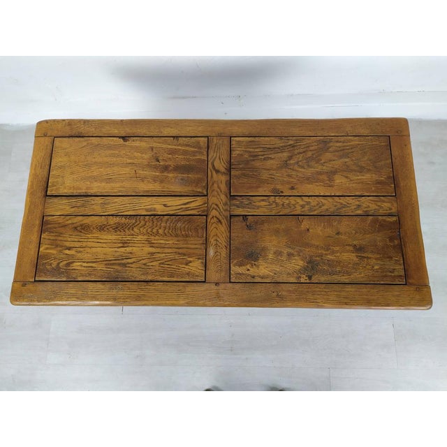 Oak Monastery Coffee Table, 1970s For Sale - Image 10 of 16